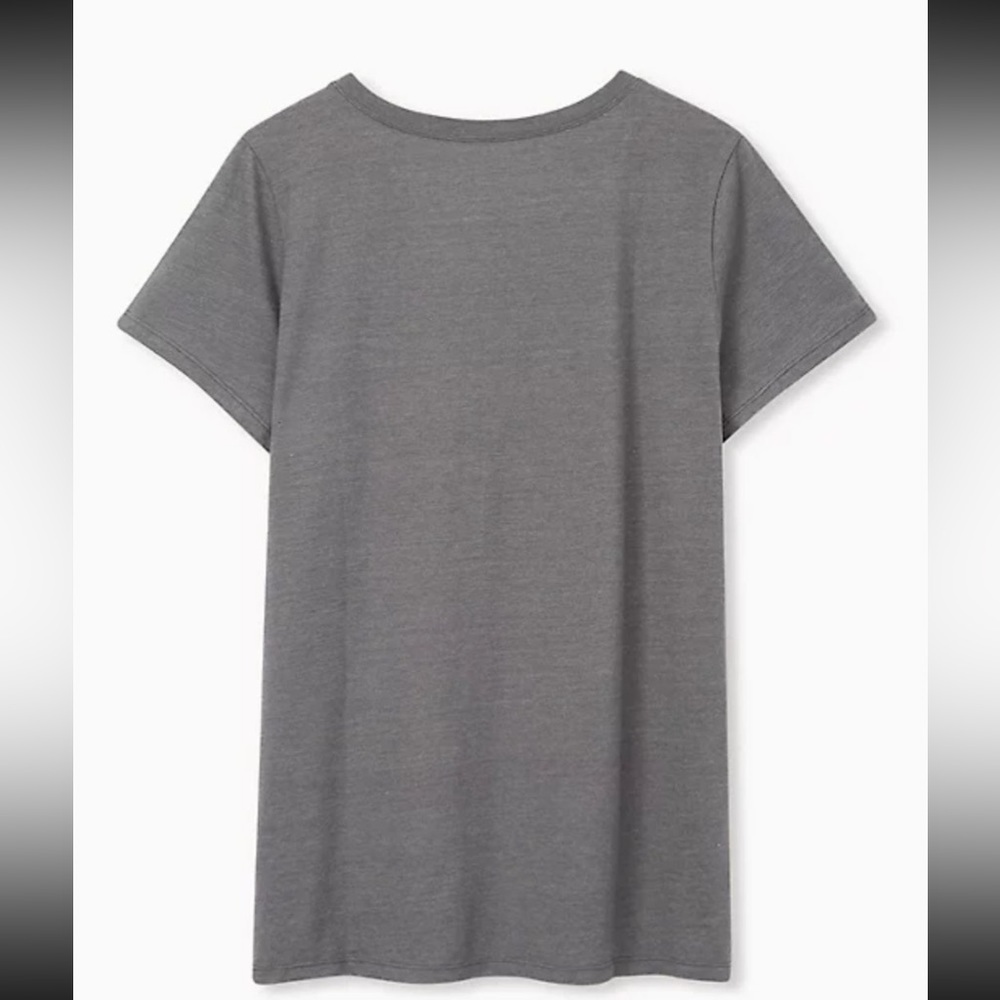 Torrid Grey Indoorsy Crew Neck T-Shirt - Picture 2 of 2